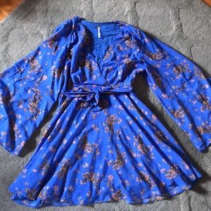 Free People dress - gorgeous color, flattering